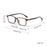 VIVIBEE Classic Square Blue Light Blocking Glasses TR90 Men Women Office Anti Light Black Eyeglasses Computer Filter Goggles
