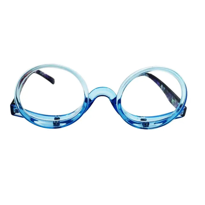 1PC Magnifying Glasses Rotating Makeup Reading Glasses Elder Folding Eyeglasses Cosmetic General +1.0+1.5+2.0+2.5+3.0+3.5+4.0