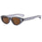 Retro Small Oval Sunglasses Women Men Rivets Shades Fashion Eyewear Luxury Sun Glasses UV400 Brand Oculus Female Gafas