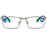 Stainless Steel Men Business Reading Glasses for Reader Mens Blue Light Blocking Presbyopia Optical Eyeglasses +1.0 1.5 2.0 2.5