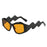 2023 New Curved Legs Cat Eye Sunglasses Women Trending Punk Vintage Shades Brand Designer Gafas Luxury Sun Glasses Eyewear UV400