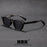 HBK Fashion Retro Men Sunglasses Classic Square Frame  Design Sun Glasses Women Outdoor Travel Party Business Festival Gift