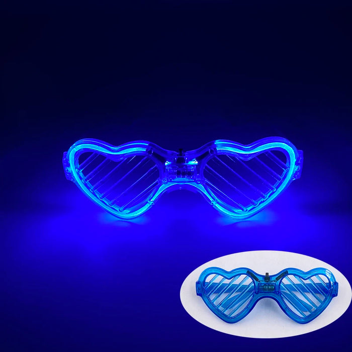 Funny LED Light Up Flashing Party Noodle Bridal Headband LED Glasses Girls Noodle Hair Bachelorette Party Rave Costume Dress Up