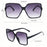 Oversize Square Sunglasses Women Retro Fashion Luxury Brand Personlity Gradient Black Sun Glasses Female Outdoor Shades