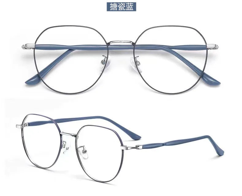 Men Women HD Lens Reading Glasses Retro Presbyopia Eyewear Eyeglasses Fashion Anti-blue Light Far-sighted Prescription +1.0 +4.0