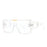 Gafas de sol con visera, máscara, para mujeres y hombres, de gran tamaño, a prueba de viento, estilo punk, montura cuadrada grande, gafas deportivas UV400 Oculos