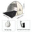2-3 Person Instant Pop Up Tent UPF50+ UV Protection Waterproof Beach Tent Silver Coating Portable Camping Sun Shelter