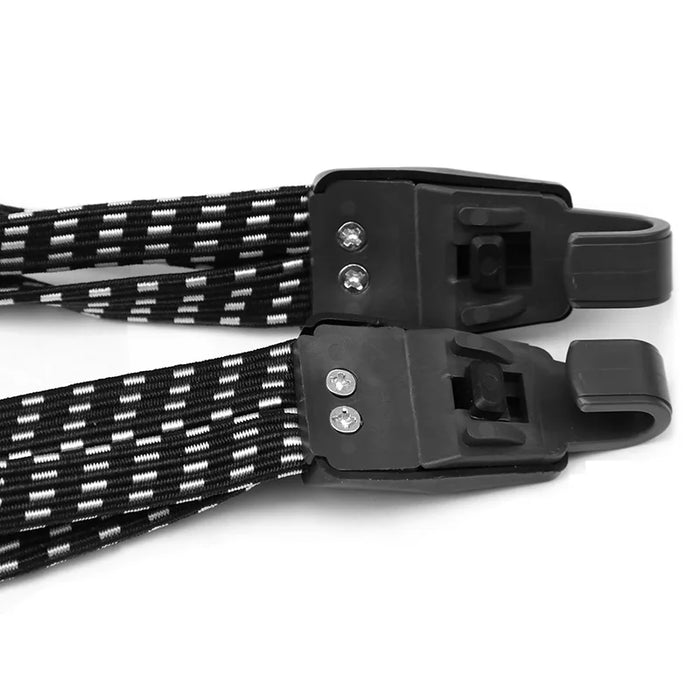 Bicycle Luggage Rope Elastic Carrier Rack Straps Elastic Rubber Belt Buckle Rope Belt With Hook Mountain Bike Bag Accessories