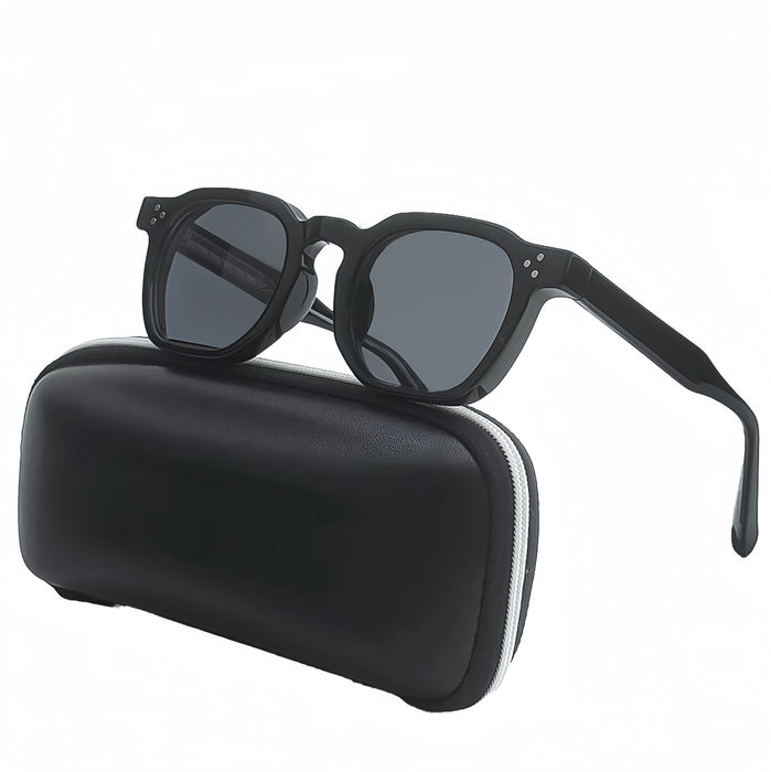 HBK New Square Vintage Sunglasses Men Square Fashion Punk Sun Glasses for Women Outdoor Travel Driving Beach Eyewear UV400