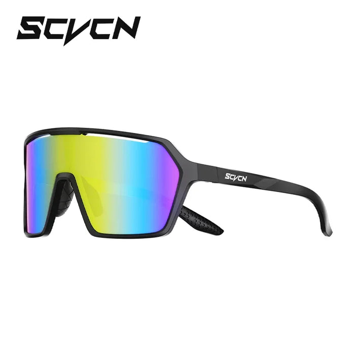 SCVCN New Photochromic Cycling Sunglasses Road Mtb Bike Glasses UV400 Sports Running Drving Goggles Men Women Bicycle Eyewear