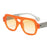 Nuevas Gafas de Sol Cuadradas de Doble Puente Retro para Mujer Diseño de Tonos Degradados Gafas de Sol de Alta Calidad para Hombre Protección UV400