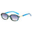 Retro Small Oval Sunglasses Women Men Rivets Shades Fashion Eyewear Luxury Sun Glasses UV400 Brand Oculus Female Gafas