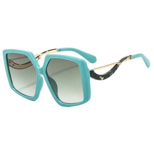 Fashion Irregular Square Sunglasses Women Brand Designer Metal Hinge Retro Eyewear Female Sun Glasses Shades UV400 Men Oculus