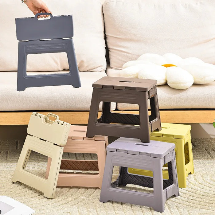 Adjustable Portable Folding Camping Stool Compact Space Saving Design Perfect for Outdoor Hiking Fishing Picnic Gift