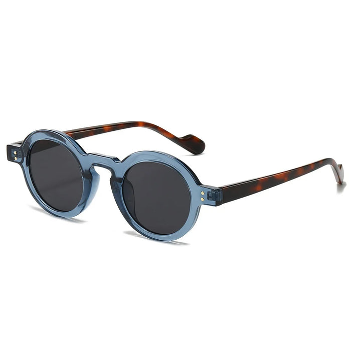 Retro Small Oval Sunglasses Women Men Round Shades Fashion Eyewear Luxury Sun Glasses UV400 Brand Oculus Female Gafas
