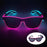 New Cool Wireless Glowing LED Light Up Glasses Luminous Neon Sunglasses For Wedding Rave Festival Party Disco Nightclub Gift