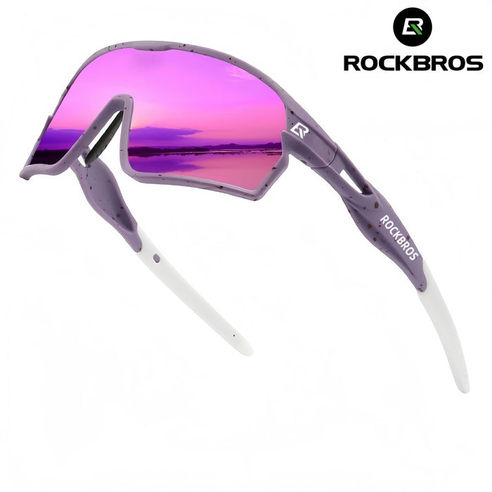 ROCKBROS Fashion Brand Men Women Bicycle Photochromic Eyewear MTB Bike FishingRunning CyclingSports Sunlasses Comfortable Goggle