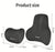 Memory Foam Car Neck Cushion Car Lumbar Support For Car Supplies Universal Neck Pillow Waist Cushion Car Seat Car Accessories