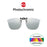 VIVIBEE Gafas de sol grandes con clip abatible polarizadas para hombre, clásicas, UV400, lentes fotocromáticas, gafas de sol para mujer