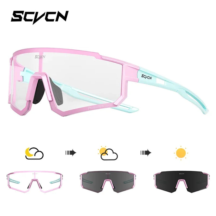 SCVCN MTB Bike Bicycle Camping Golf UV400 Glasses Women Baseball Fashion Street Sunglasses for Men Sport Y2K Cycling Glasses