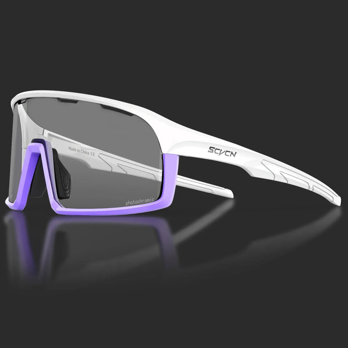 SCVCN Photochromic Glasses Cycling Sunglasses UV400 Hiking Goggles Men Outdoor Sports Glasses Women Driving Bicycle Bike Eyewear