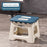 Multiple sizes available, extra-large foldable step stool, single pack, non-slip, sturdy and lightweight ABS plastic