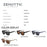 Z 2026 Trend Square Polarized Sunglasses Handmade Acetate Sun Glasses Fashion Patchwork Shades ZS6240