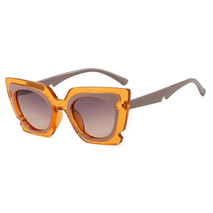 Vintage Cat Eye Sunglasses Woman Brand Designer Retro Square Sun Glasses Female Eyewear Fashion Driving Shades Oculos De Sol