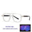 New Fashion Double Beam Anti Blue Light Photochromic Presbyopia Glasses for Women and Men Retro Brand Design Presbyopia Glasses