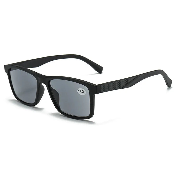 Men Square Frame Reading Sun Glasses Classic Anti UV Protection Presbyopic Eyeglasses Male 2025 New With Diopters +1.00 to +4.00