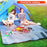 Tapis d'humidité en papier d'aluminium Tapis de sol de camping en plein air Imperméable Tapis de pique-nique portable Tapis de couchage léger pour la randonnée