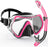 Diving Mask Snorkeling Set - Silicone Swimming Glasses - Snorkeling Tube - For Adult Snorkeling Only