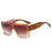 Fashion New Oversize Square Sunglasses Women Vintage Big Frame Shades Men Sun Glasses UV400 Eyewear Oculos Gafas