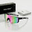 VIOLA MAG Unisex Sports Sunglasses, Oversized Frame Cycling Glasses, Lightweight TR90 Lenses, Non-slip for Running, Fishing, Hik