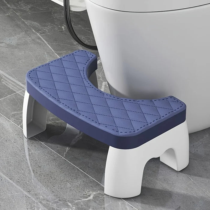 Portable Plastic Toilet Stool For All Ages Comfortable Posture Squatting Bathroom Pooping Aid Toilet Squat Stool