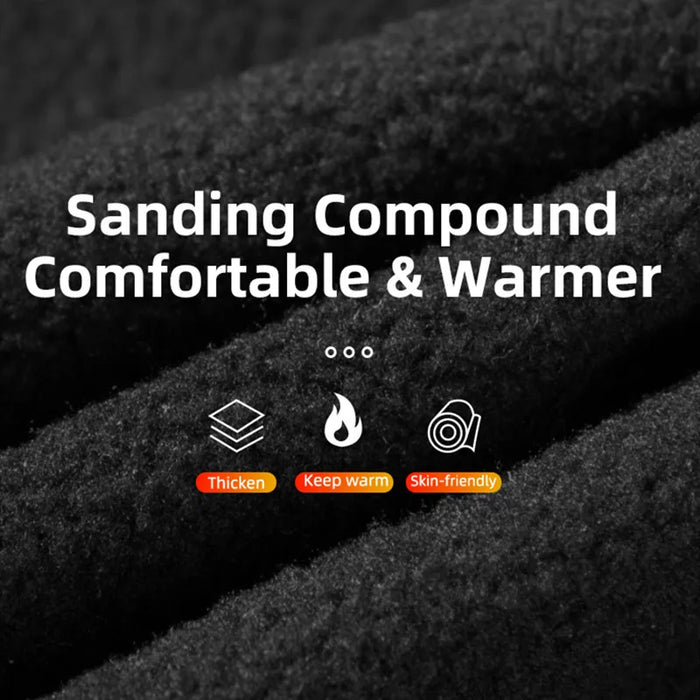ROCKBROS Full Face Mask Warm Winter Scarf Balaclava Helmet Liner Fishing Skiing Hiking Bike Mask Windproof Breathable Headgear