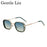 2026 Lunettes de soleil Steampunk carrées pour hommes, monture en métal polygonale, petites lunettes de soleil punk noires pour la conduite