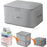 1 Organisateur Auto-Compressant Ultra Compact Gain de Place, Sacs de Rangement Sous Vide Améliorés pour Couette et Vêtements