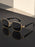 Fashion Polygonal Metal Frame Sunglasses, Men's And Women's Outdoor Driving Travel Decorations