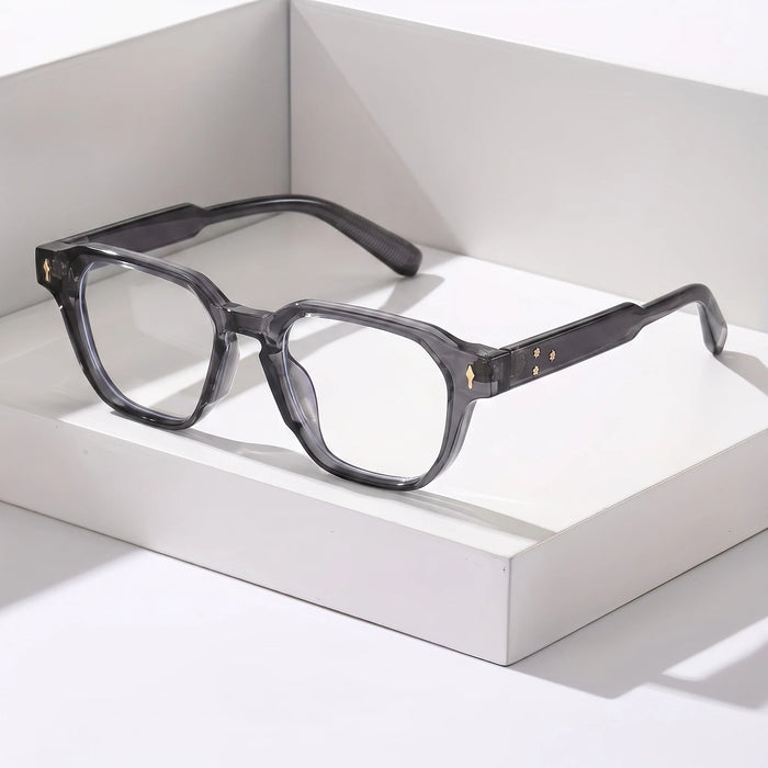 Retro Square Reading Glasses, Available In Multiple Degrees For Both Men's And Women's Business Reading, Simple Daily Casual