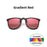 VIVIBEE Men Polarized Lens Flip Up Clip on Sunglasses Women Photochromic Oversized Driving Sun Glasses UV400 Gradient Clips