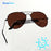 ZOZOTOMI Bifocal Reading Glasses Sunglasses Men Women Pilot Metal Frame Dual Focus Presbyopic Spectacles Coating Lens UV400