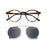 ZENOTTIC 2026 Fashion/Retro Clip On Sunglasses (Anti Blue Light Glasses+Polarized Clip)  for Men Women