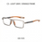 Men's Classic Full Frame Reading Glasses Clear Lens Comfortable Wear Ultra-Lightweight Frame Suitable Home Office Use Great Gift