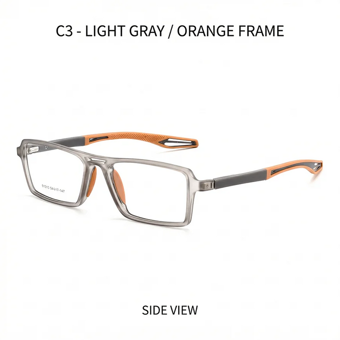 Men's Classic Full Frame Reading Glasses Clear Lens Comfortable Wear Ultra-Lightweight Frame Suitable Home Office Use Great Gift
