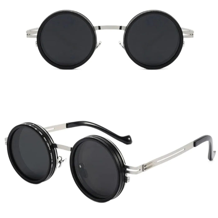 New ND2-400 Adjustable Dimming Glasses 9 Level UV400  Sunglasses With Glasse Case ND Filter Eyewear Outdoor