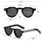 HBK Retro Small Round Men Sunglasses High-Quality Thick Style Women Outdoor Travel Business Driving Decorative Glasses UV400