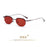 HBK New Retro Small Frame Sunglasses Men Polygonal Lenses Sun Glasses Women Activities Travel Party Eyewear Women Summer Style