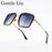 Oversized Steampunk Square Metal Sunglasses Men 2026 Luxury Designer Vintage Double Bridge Sun Glasses Retro Driving Eyewear