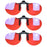 Antilentes de luz azul con clip Lentes rojos con clip para dormir mejor Lente naranja con clip para jugar o trabajar Lente amarilla polarizada para conducir